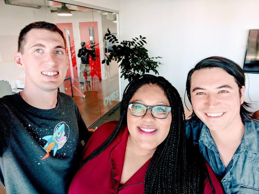 Group photo with Hollie from eddiezane&rsquo;s tweet