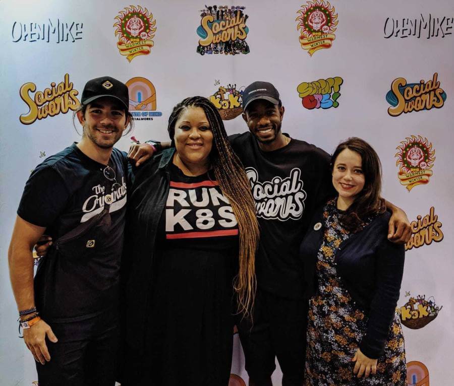 Group photo with Hollie from the Spin Up