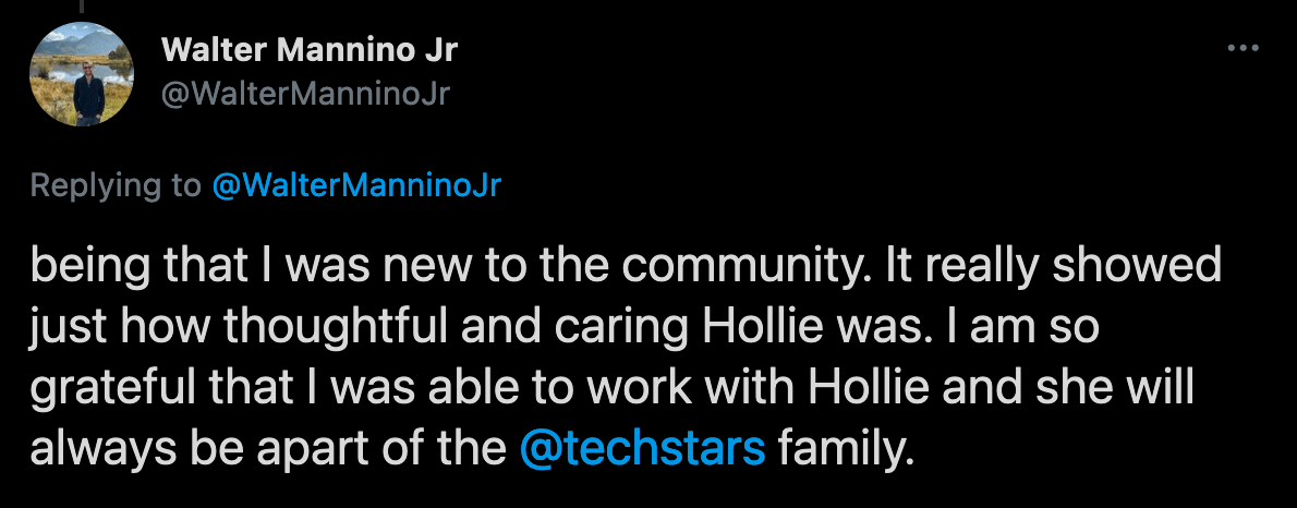 Screenshot of thurd tweet in thread